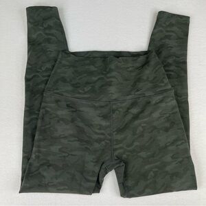 Beyond Yoga Green Camo High Waisted Midi Leggings Small